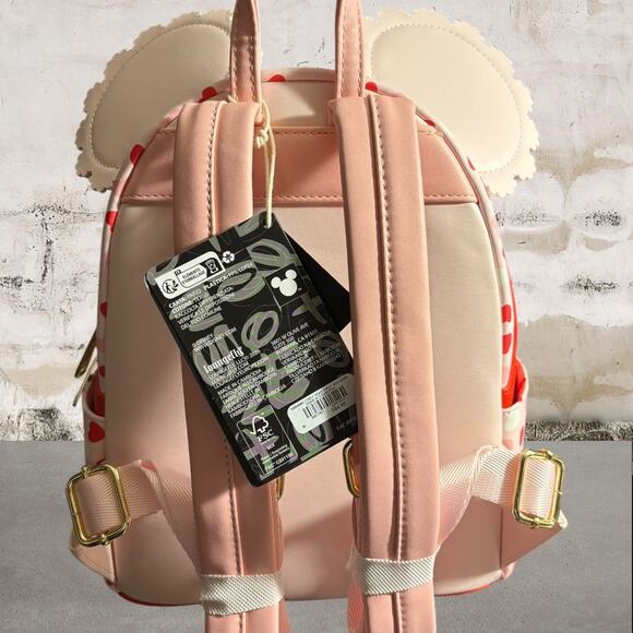 Loungefly NWT Disney Mickey & Minnie Valentine's Day Chocolate Scented Backpack - Picture 4 of 8